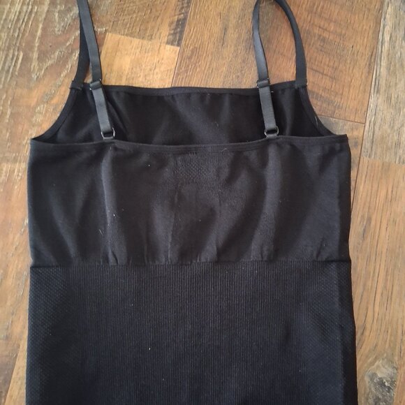 SOLD Women's Black Shapewear Bodysuit Tummy Control - Square Neck Size LARGE - Picture 8 of 9